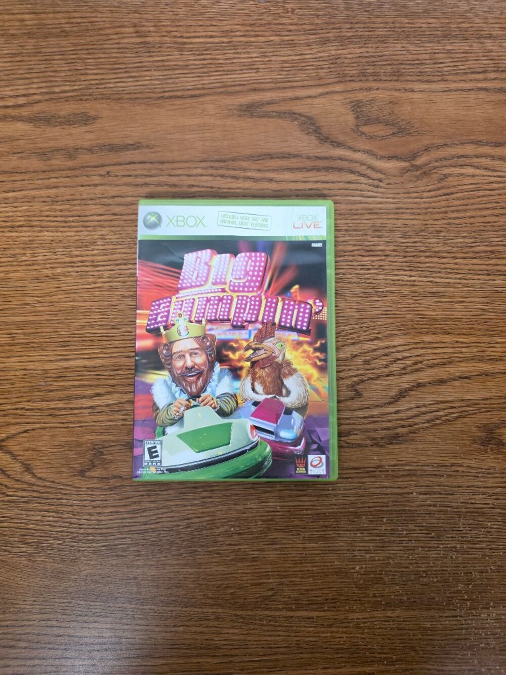 Vintage 2006 Electronics Video Game Big Bumpin' Bumber Car Game for Xbox